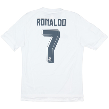 2015-16 Real Madrid Home Shirt Ronaldo #7 - 7/10 - (M)
