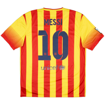 2013-15 Barcelona Away Shirt Messi #10 - 6/10 - (L)
