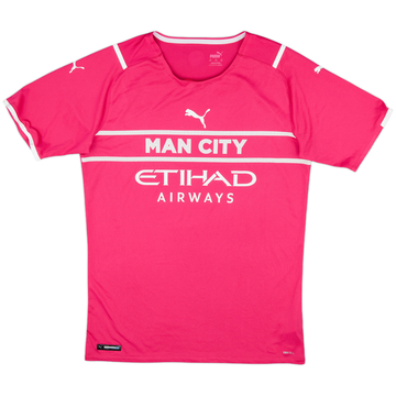 2021-22 Manchester City Authentic GK S/S Shirt - 6/10 - (XXL)