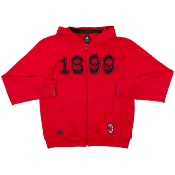 2007-08 AC Milan adidas Hooded Track Jacket - 7/10 - (L)