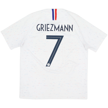 2018 France Away Shirt Griezmann #7 - 6/10 - (L)