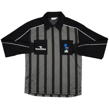 1999-00 Italy Diadora Referee L/S Shirt - 7/10 - (L)