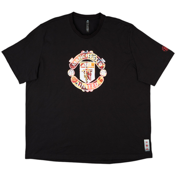 2021-22 Manchester United adidas Originals Graphic Tee - 9/10 - (XXL)