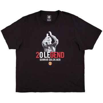 2004-05 Manchester United Graphic Tee - 10/10 - (XL)