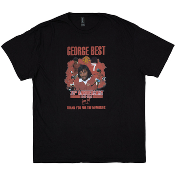 2024 Manchester United 'George Best 78th Anniversary' Graphic Tee - 8/10 - (XXL)
