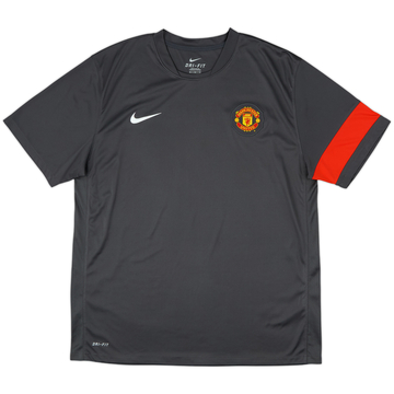 2010-11 Manchester United Nike Training Shirt - 8/10 - (XL)