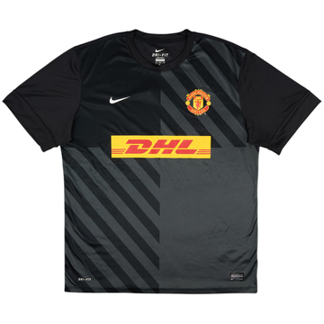 2012-13 Manchester United Nike Training Shirt - 8/10 - (XL)
