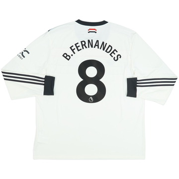 2024-25 Manchester United Third L/S Shirt B.Fernandes #8 - 8/10 - (XXL)
