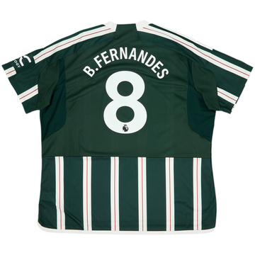 2023-24 Manchester United Away Shirt B.Fernandes #8 - 9/10 - (3XL)