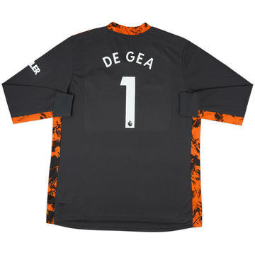 2020-21 Manchester United GK Shirt De Gea #1 - 9/10 - (XXL)