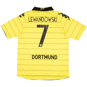 2010-11 Borussia Dortmund Home Shirt Lewandowski #7 - 10/10 - (XL)