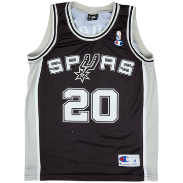 2002-10 San Antonio Spurs Ginobili #20 Champion Away Jersey - 5/10 - (M)