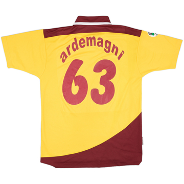 2009-10 AS Cittadella Match Issue Third Shirt Ardemagni #63