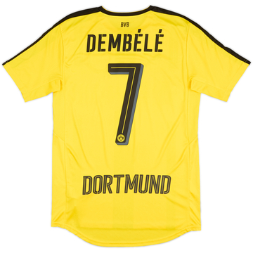 2016-17 Borussia Dortmund Home Shirt Dembele #7 - 10/10 - (S)