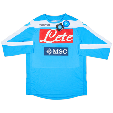 2012-13 Napoli Macron Training L/S Shirt (M)