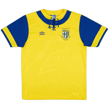 1993-94 Parma 'Finale Coppa delle Coppe' Away Shirt - 7/10 - (L)