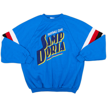 1990-91 Sampdoria Le Felpe Dei Grandi Club Sweat Top - 9/10 - (L)