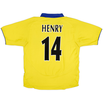 2003-05 Arsenal Away Shirt Henry #14 - 6/10 - (L)