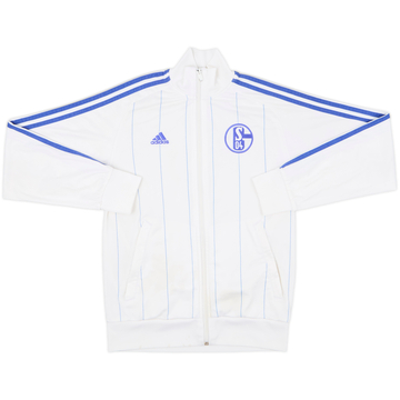 2011-12 Schalke adidas Track Jacket - 7/10 - (XS)
