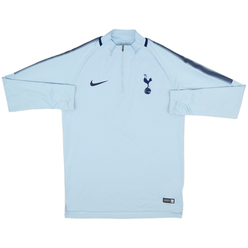 2018-19 Tottenham Nike 1/4 Zip Sweat Top - 8/10 - (M)