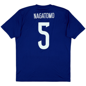 2013-15 Japan Basic Home Shirt Nagatomo #5 - 5/10 - (L)