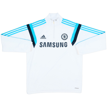 2014-15 Chelsea adidas 1/4 Zip Drill Top - 6/10 - (L)