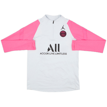 2021-22 Paris Saint-Germain Jordan/Nike Drill Top - 8/10 - (XL.Boys)