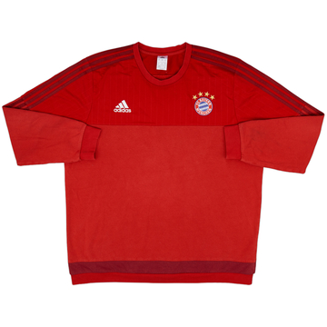 2015-16 Bayern Munich adidas Sweat Top - 7/10 - (XXL)
