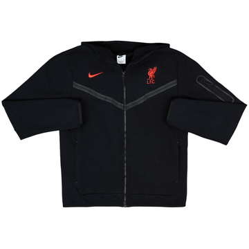 2022-23 Liverpool Nike Hooded Track Jacket - 9/10 - (M)