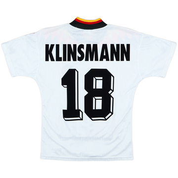 1994-96 Germany Home Shirt Klinsmann #18 - 6/10 - (XS)
