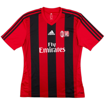 2014-15 AC Milan Academy adidas Training Shirt - 5/10 - (S)