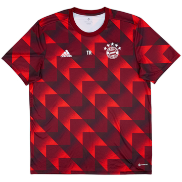 2022-23 Bayern Munich Staff Issue adidas Training Shirt TR - 9/10 - (XL)