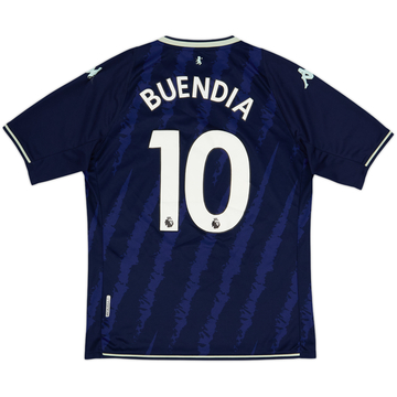 2021-22 Aston Villa Third Shirt Buendia #10 - 7/10 - (L)
