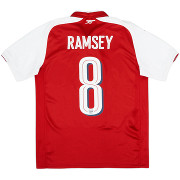 2017-18 Arsenal Home Shirt Ramsey #8 - 9/10 - (XL.Boys)