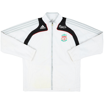 2008-09 Liverpool adidas Track Jacket - 7/10 - (L/XL)