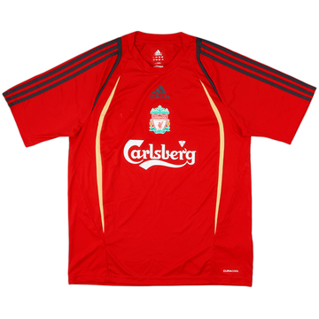 2009-10 Liverpool adidas Training Shirt - 7/10 - (L)