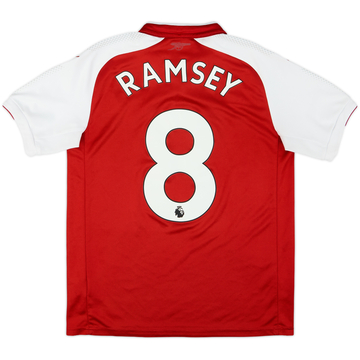 2017-18 Arsenal Home Shirt Ramsey #8 - 7/10 - (L.Boys)