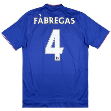 2015-16 Chelsea Home Shirt Fabregas #4 - 7/10 - (M)