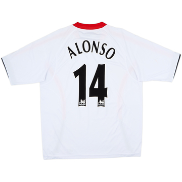 2005-06 Liverpool Away Shirt Alonso #14 - 7/10 - (L)