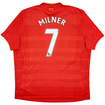 2016-17 Liverpool Home Shirt Milner #7 - 7/10 - (XXL)