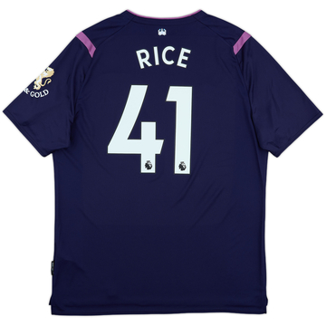 2019-20 West Ham Third Shirt Rice #41 - 10/10 - (XL)