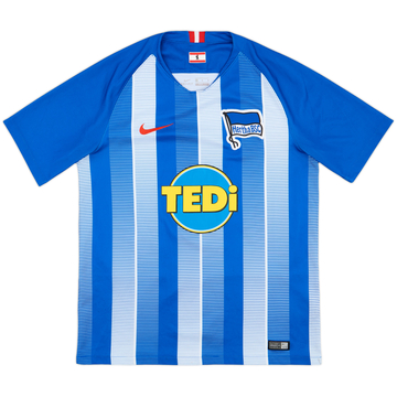 2018-19 Hertha Berlin Home Shirt - 9/10 - (M)