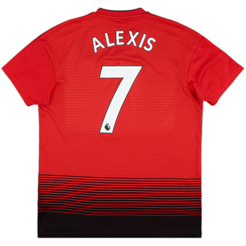 2018-19 Manchester United Home Shirt Alexis #7 - 9/10 - (L)