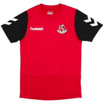 2020-21 Crusaders Hummel Training Shirt - 8/10 - (XL.Boys)