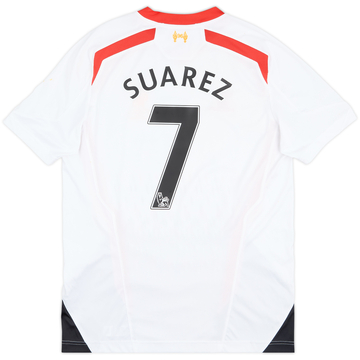 2013-14 Liverpool Away Shirt Suarez #7 - 6/10 - (M)