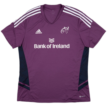 2022-23 Munster Rugby adidas Training Shirt - 6/10 - (XL)