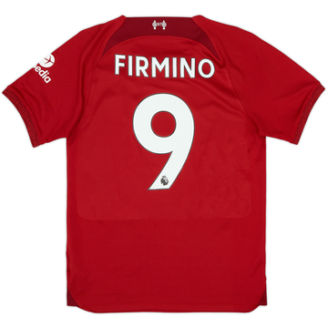 2022-23 Liverpool Home Shirt Firmino #9 - 8/10 - (S)