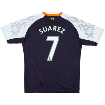 2012-13 Liverpool Third Shirt Suarez #7 - 5/10 - (L)