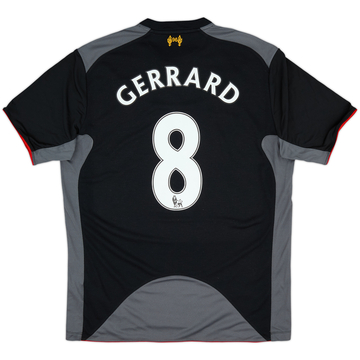 2012-13 Liverpool Away Shirt Gerrard #8 - 6/10 - (L)