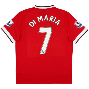 2014-15 Manchester United Home Shirt Di Maria #7 - 6/10 - (L)